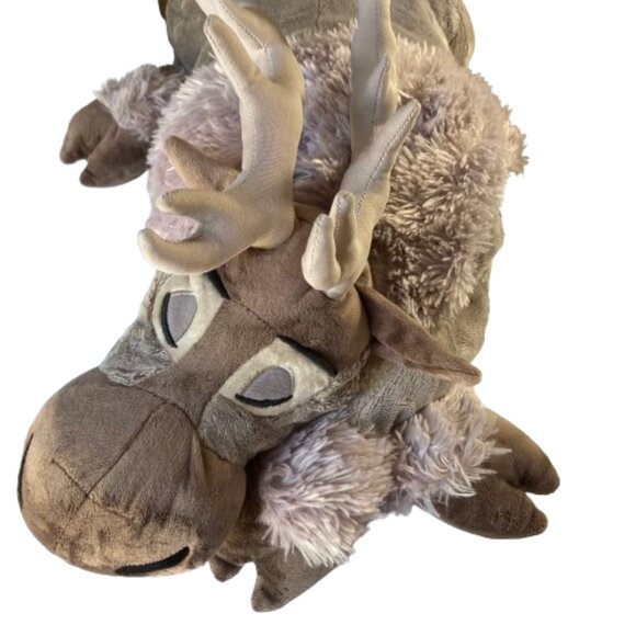 Disney Frozen Sleeping Sven Pillow Soft Plush Reindeer 22” - Picture 6 of 9